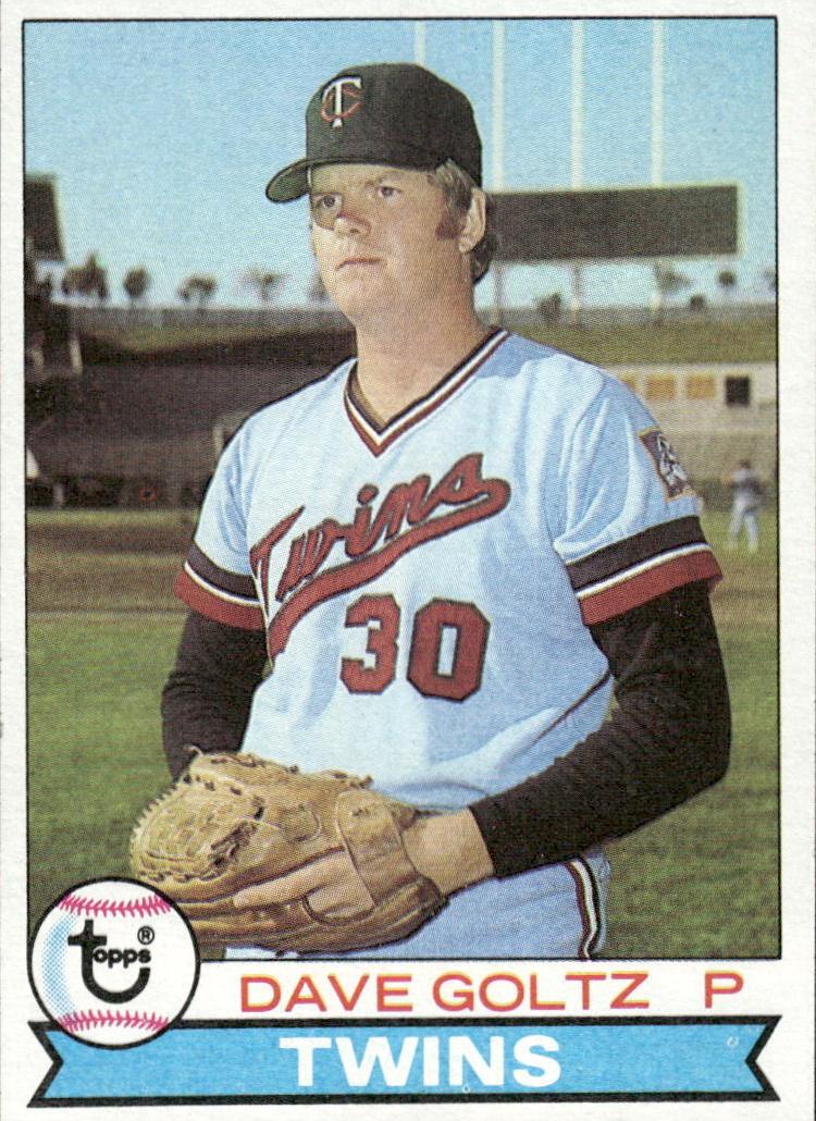 1979 Topps Baseball Dave Goltz #27 PSA 8.5
