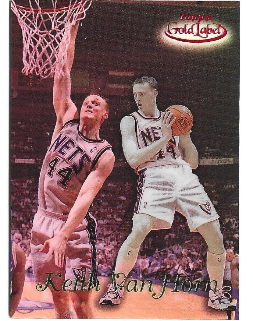 1998 Topps Basketball Red Label Keith Van Horn #GL6 PSA 9