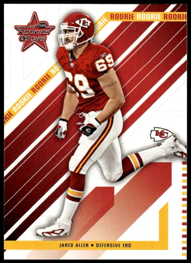 2004 Leaf Rookies & Stars Football Jared Allen #143