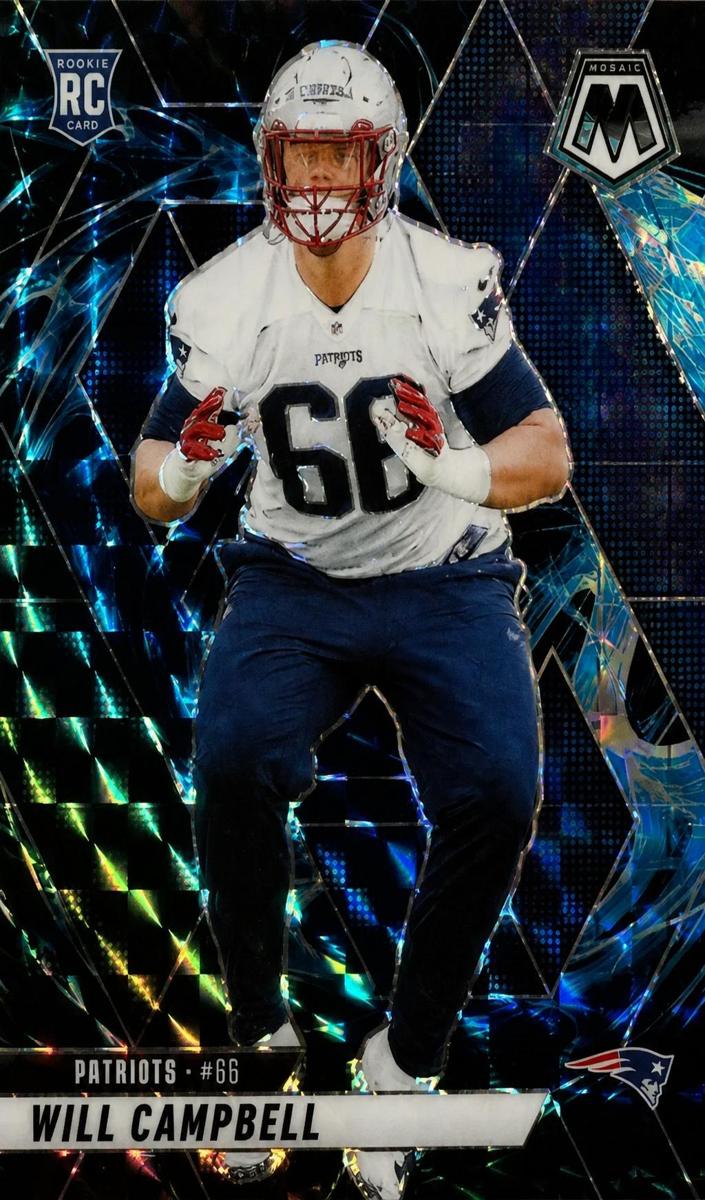 2025 Panini Mosaic Football Genesis Will Campbell #378