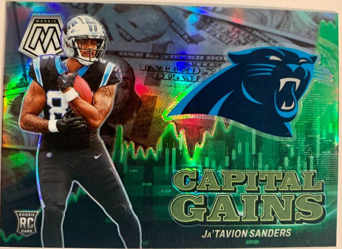 2024 Panini Mosaic Football Silver Ja'Tavion Sanders #14