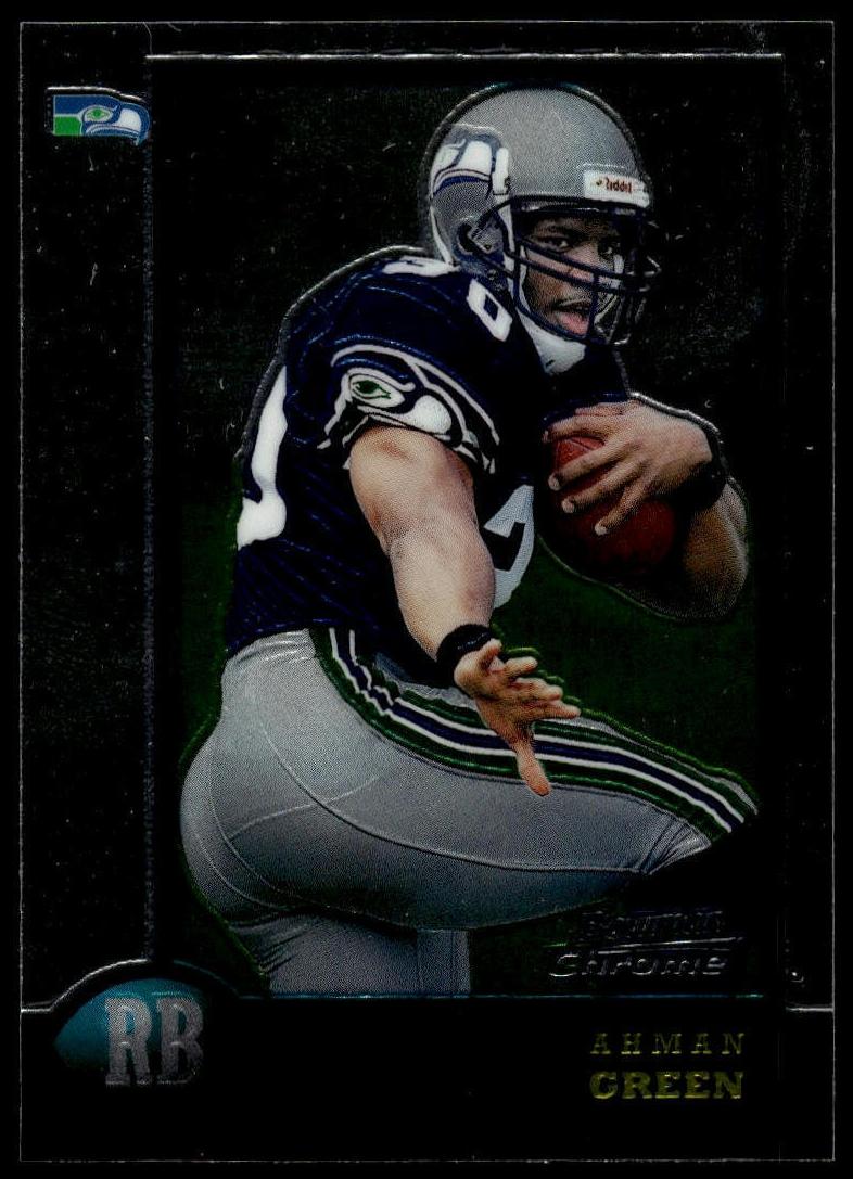 1998 Bowman Chrome Football Ahman Green #29