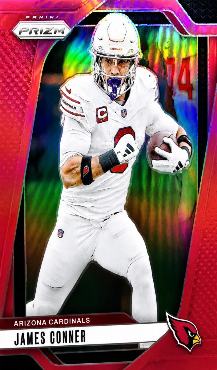 2024 Panini Prizm Football Pink James Conner #2