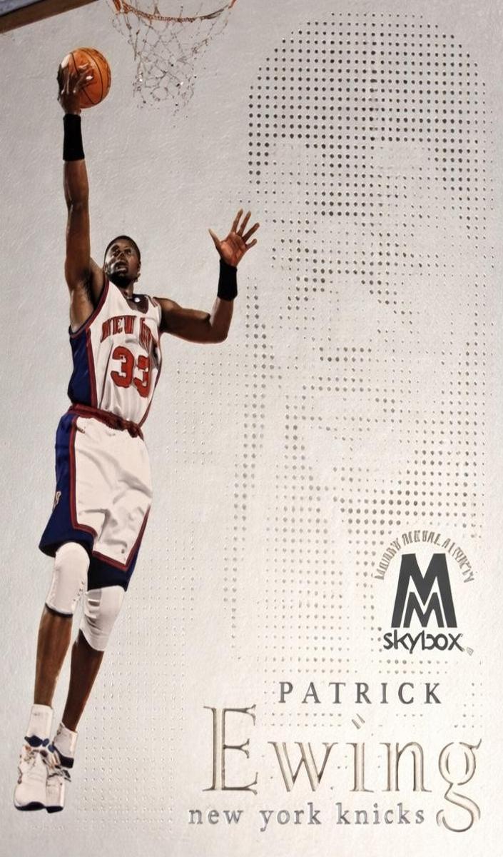 1998 Skybox Molten Metal Basketball Patrick Ewing #24F