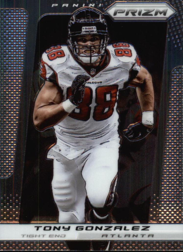 2013 Panini Prizm Football Tony Gonzalez #132 PSA 10