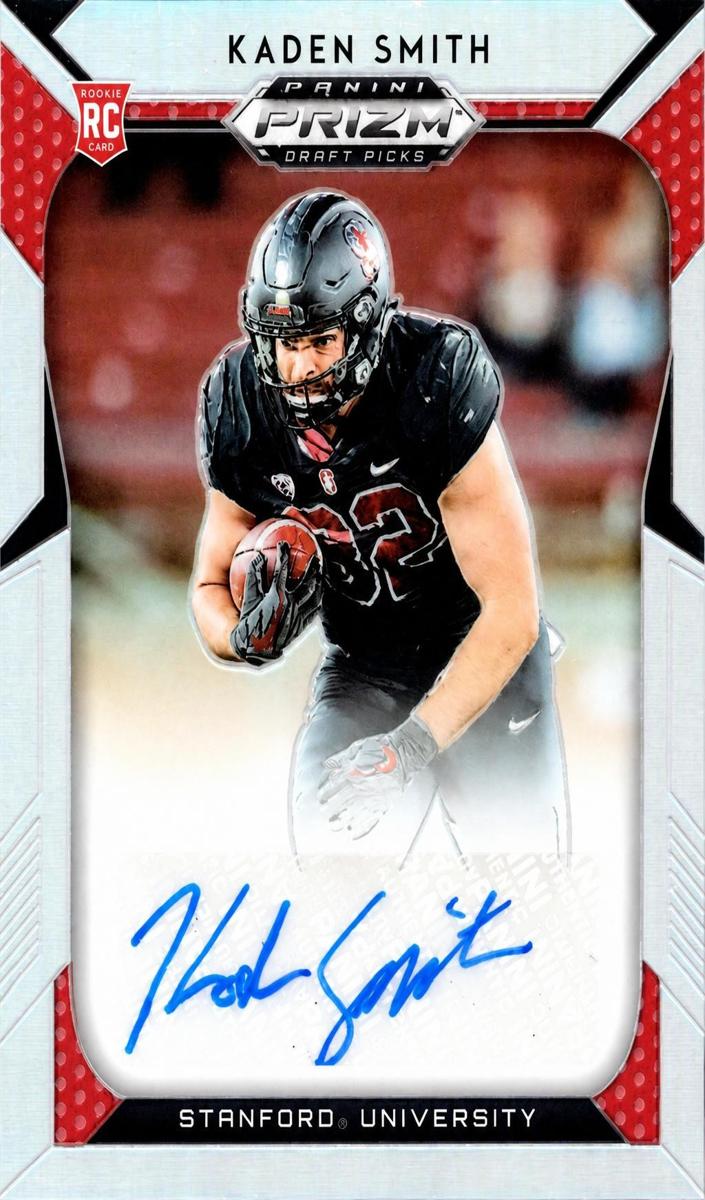 2019 Panini Prizm Draft Picks Football Kaden Smith #218