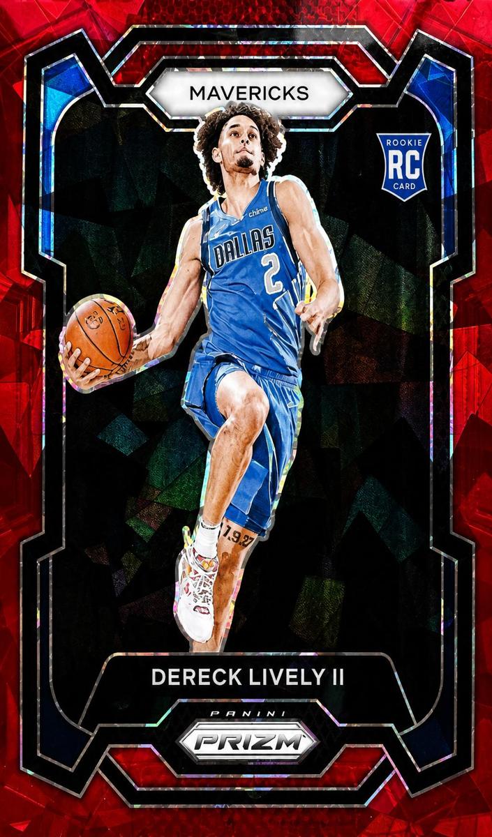 2023 Panini Prizm Basketball Red Ice Dereck Lively II #163