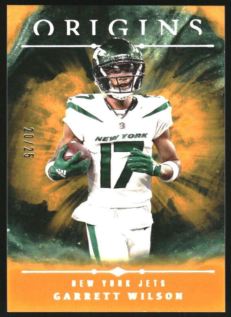 2024 Panini Origins Football Gold Garrett Wilson #77
