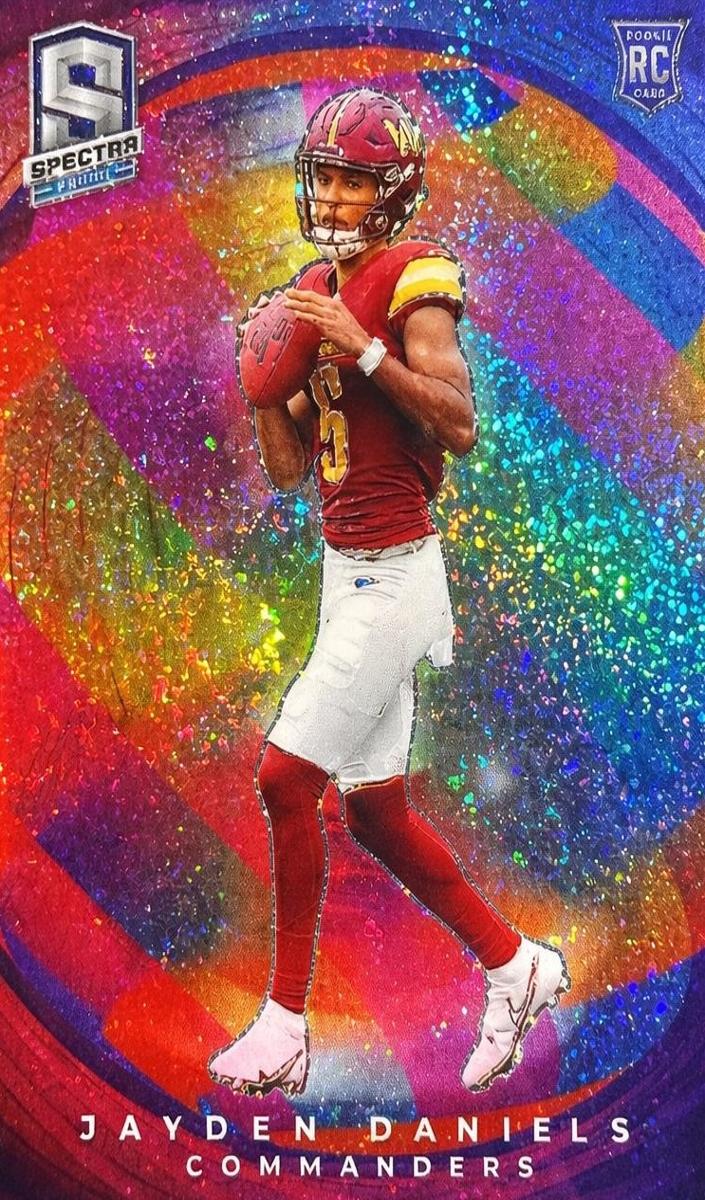 2024 Panini Spectra Football Jayden Daniels #CS-JDS