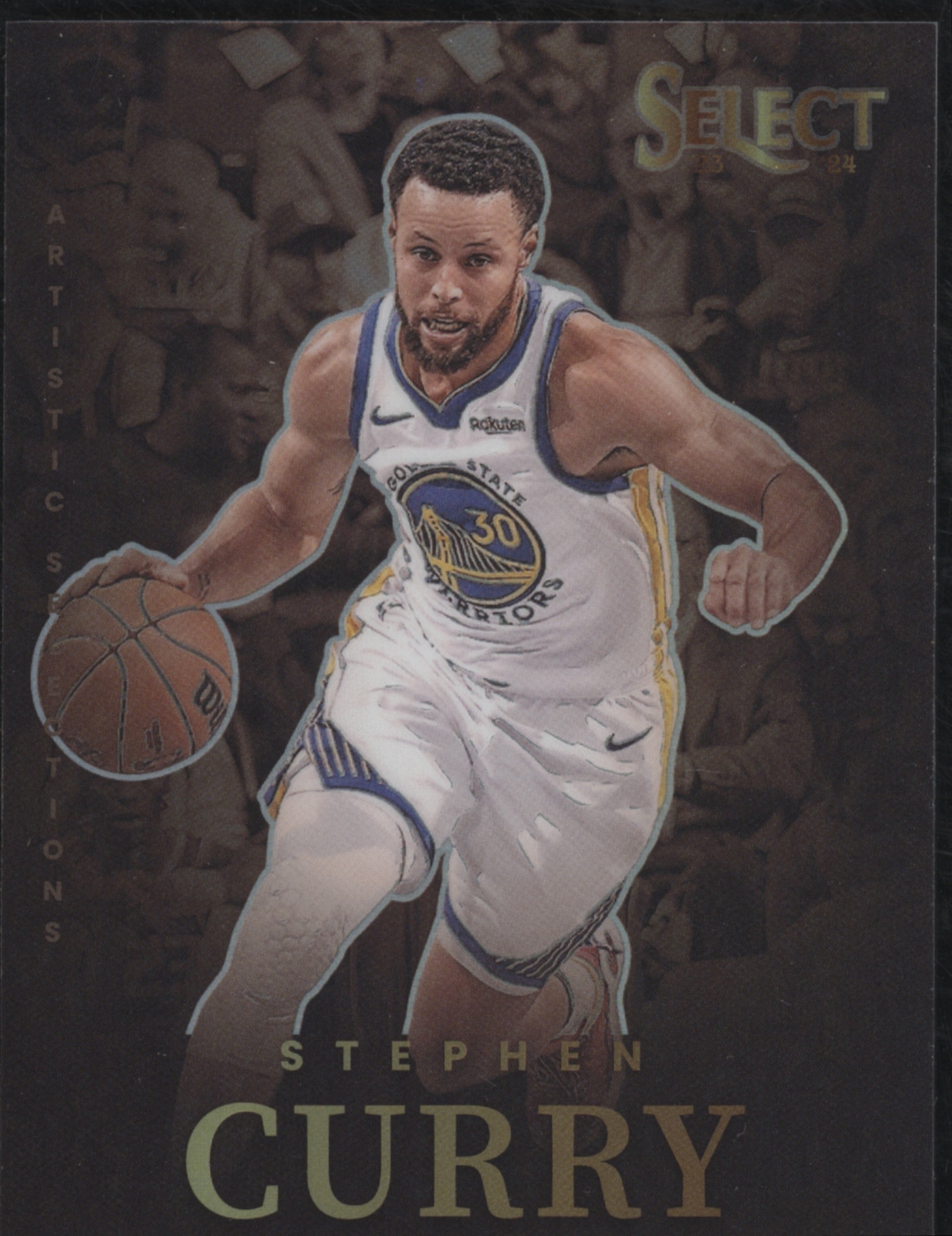 2023 Panini Select Basketball Stephen Curry #8