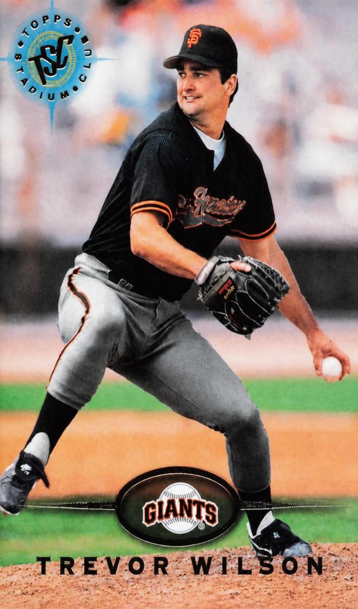 1995 Topps Stadium Club Baseball Trevor Wilson #582