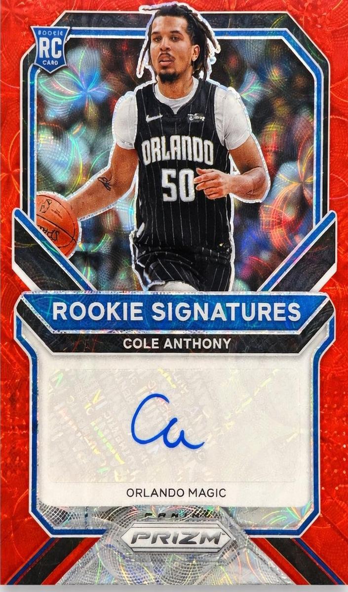 2020 Panini Prizm Basketball Choice Cole Anthony #RS-CAN PSA 9