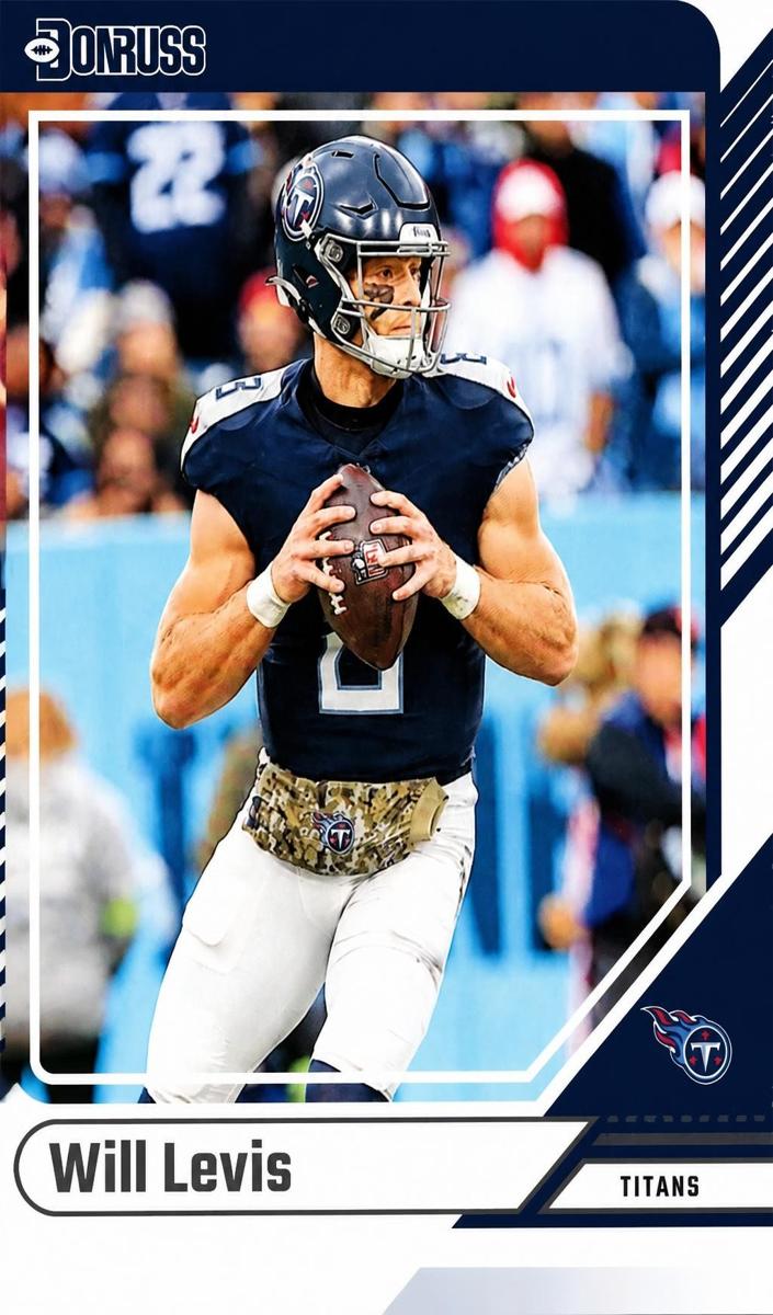 2024 Panini Donruss Football Will Levis #190