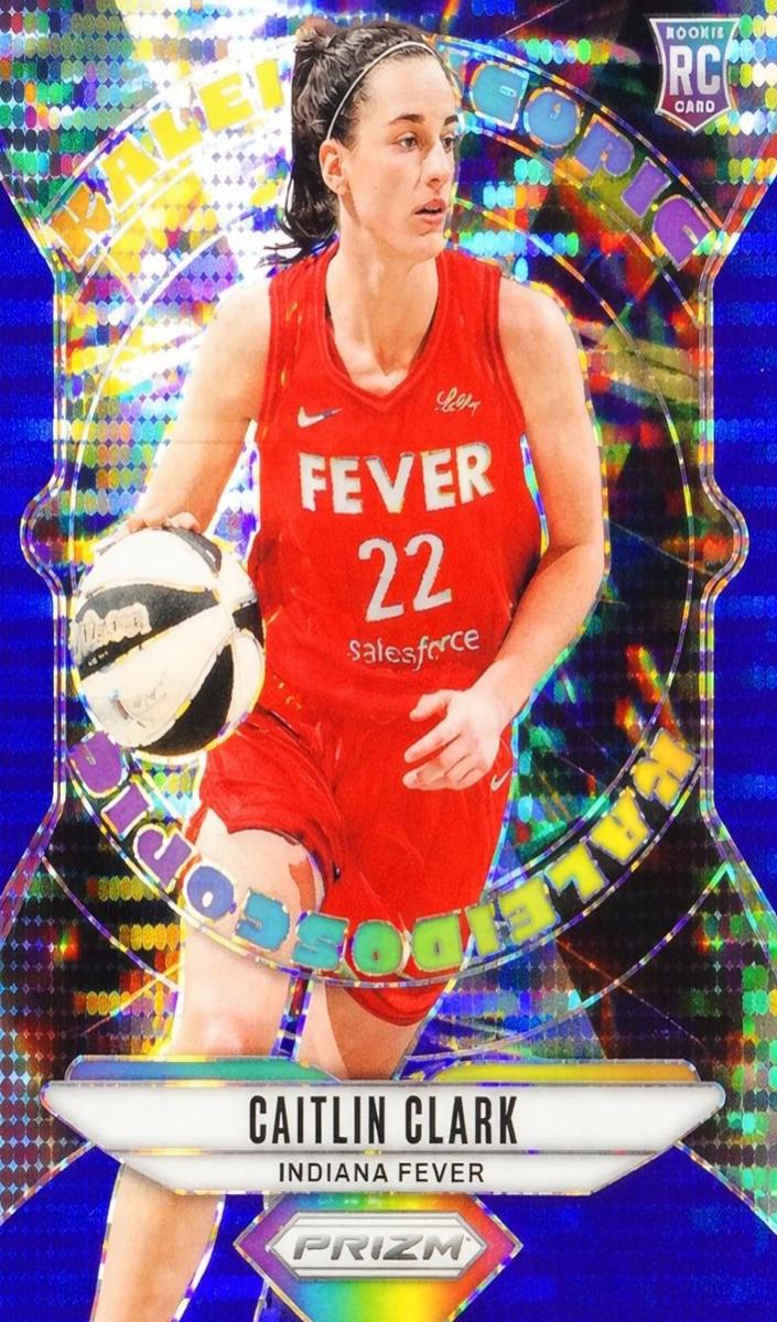 2024 Panini Prizm WNBA Basketball Blue Pulsar Caitlin Clark #9