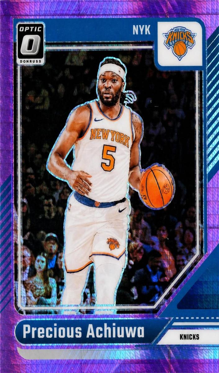 2024 Donruss Optic Basketball Hyper Pink Precious Achiuwa #201