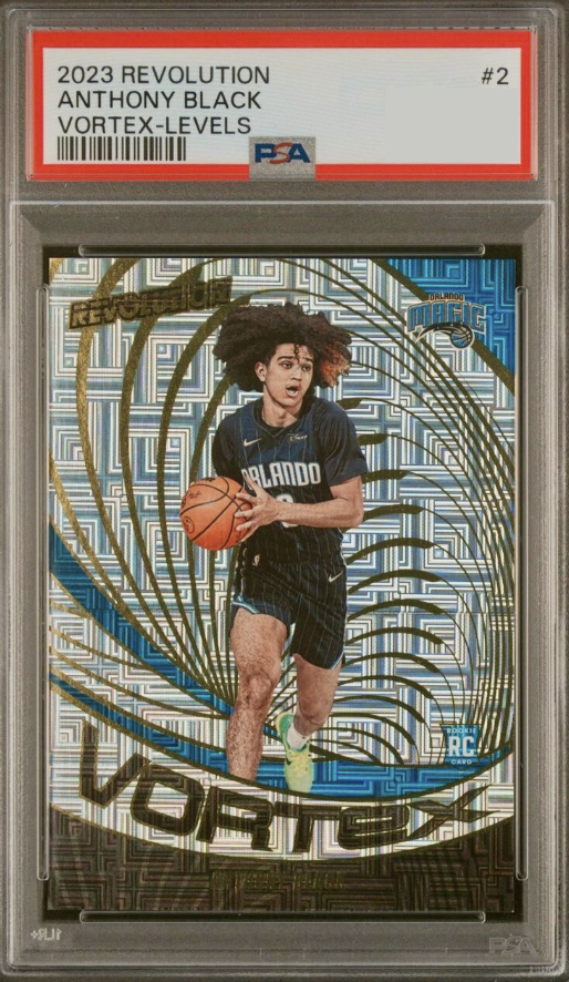2023 Panini Revolution Basketball Levels Anthony Black #2 PSA 9