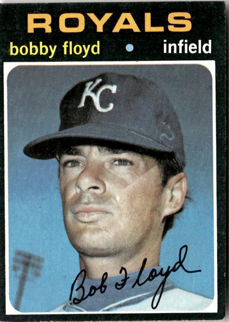 1971 Topps Baseball Bobby Floyd #646 PSA 7
