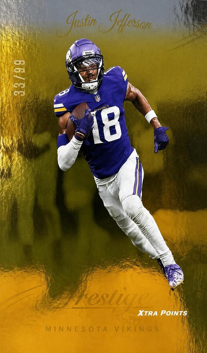 2024 Panini Prestige Football Gold Xtra Points Justin Jefferson #192