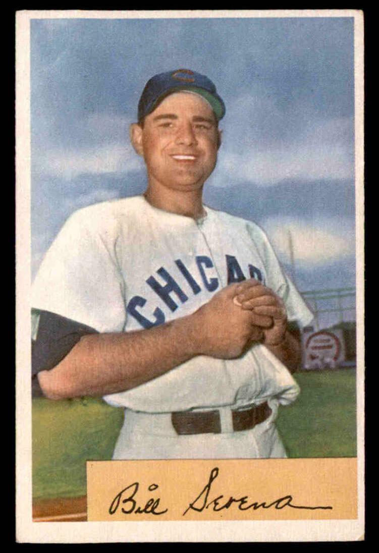 1954 Bowman Baseball Bill Serena #93