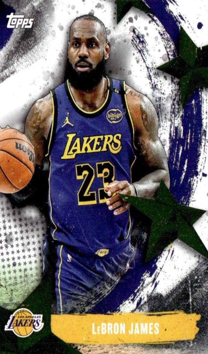 2025 Topps Basketball Lebron James #SA-6