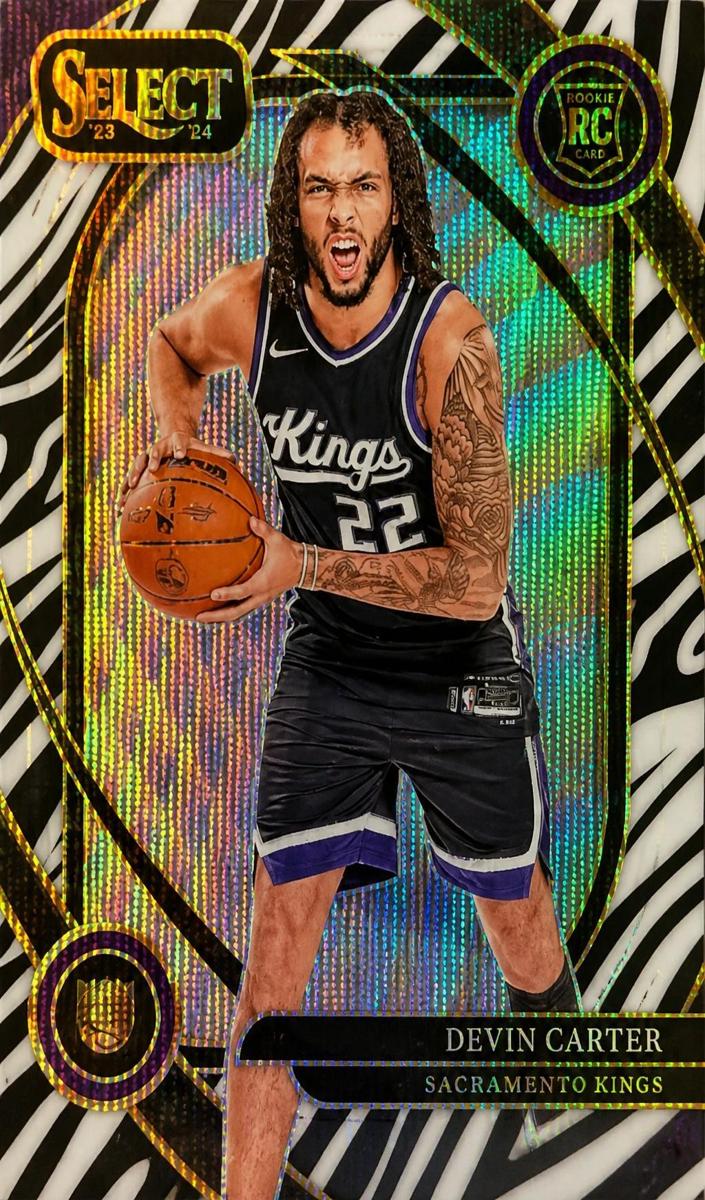 2024 Panini Select Basketball Zebra Devin Carter #269