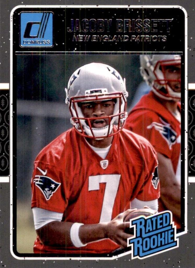 2016 Panini Donruss Football Jacoby Brissett #370 PSA 10