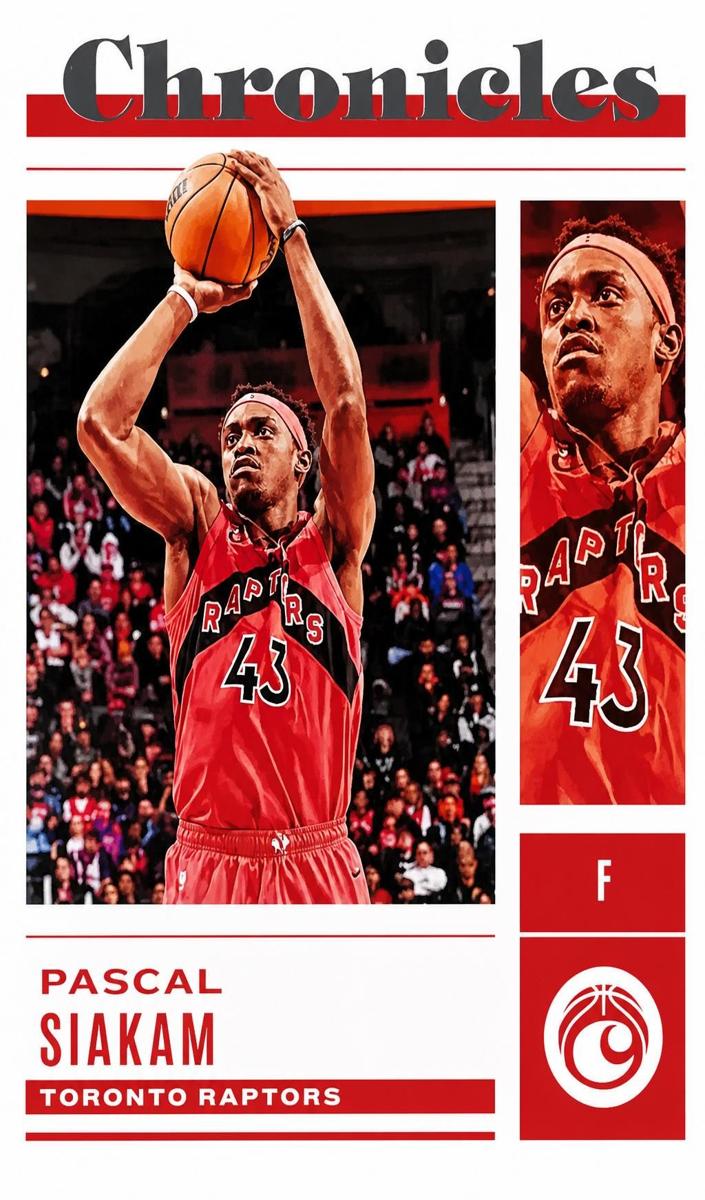 2022 Panini Chronicles Basketball Pascal Siakam #4