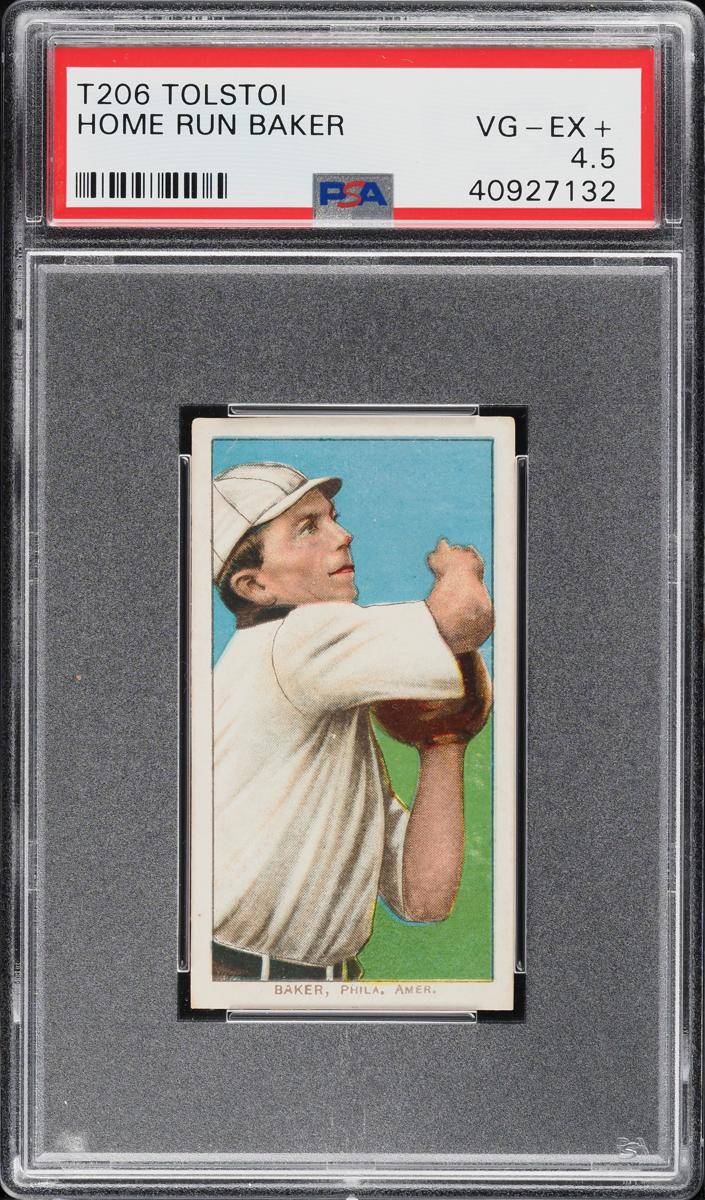 1909-11 T206 Baseball Home Run Baker #NNO