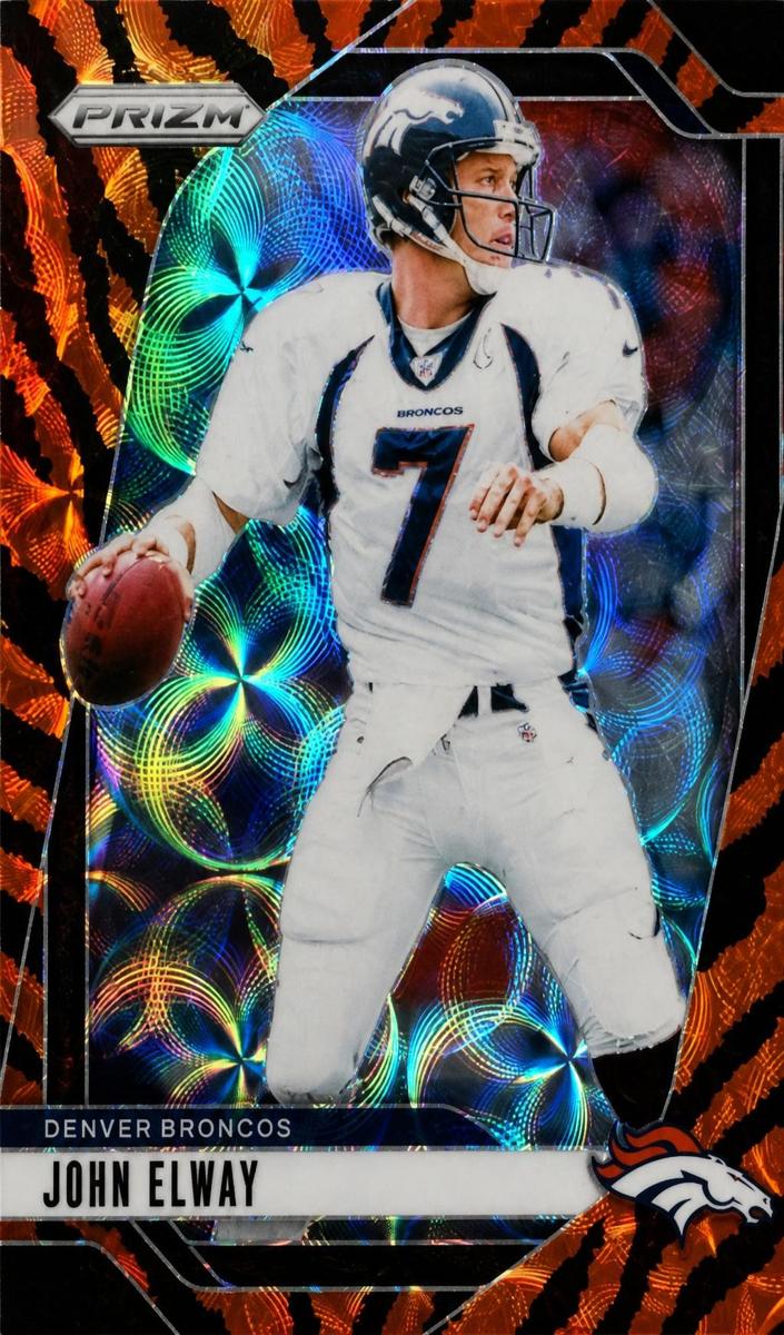 2024 Panini Prizm Football Choice Tiger Stripe John Elway #89
