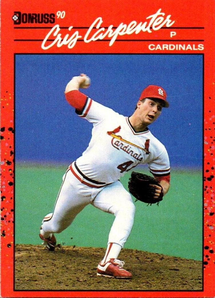 1990 Donruss Baseball Cris Carpenter #634