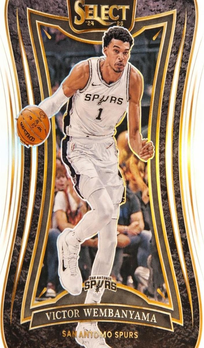 2024 Panini Select Basketball Tectonic Victor Wembanyama #309