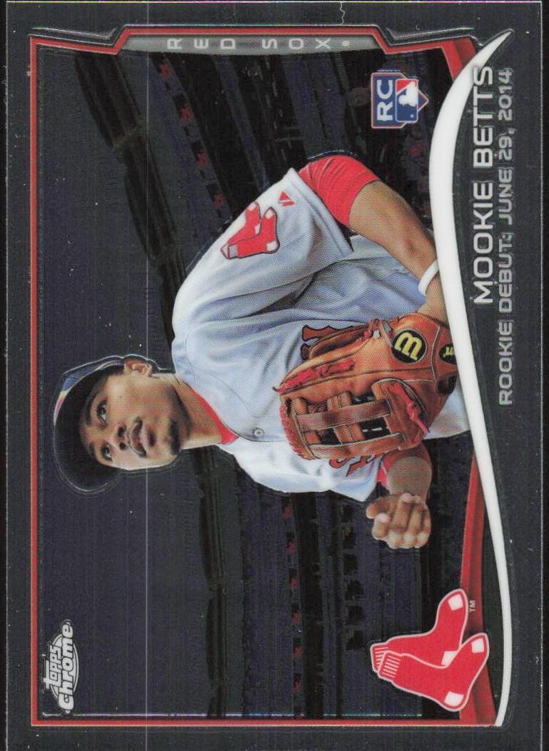 2014 Topps Chrome Update Baseball Mookie Betts #MB-46 PSA 9