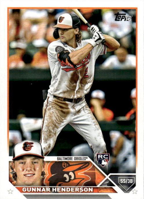 2023 Topps Baseball Gunnar Henderson #206 RAW Ungraded