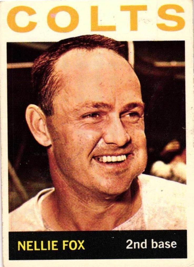 1964 Topps Baseball Nellie Fox #205