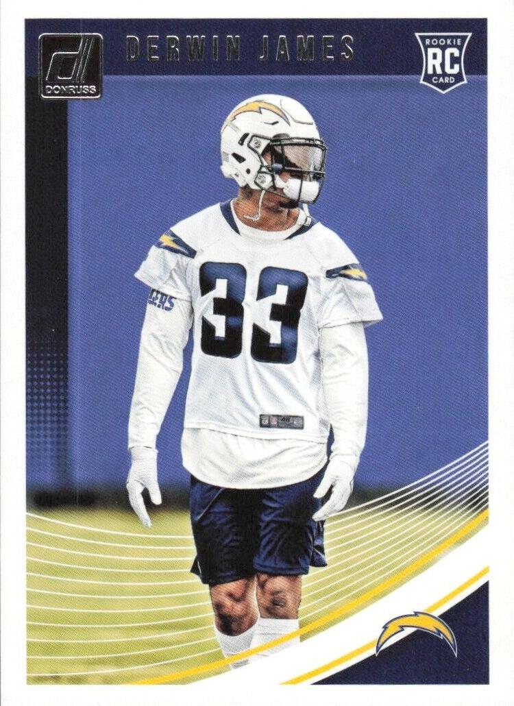2018 Panini Donruss Football Derwin James #358 PSA 9