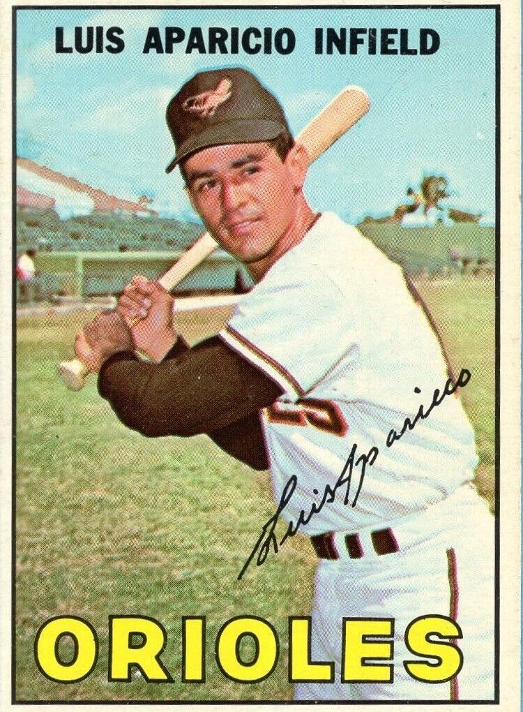 1967 Topps Baseball Luis Aparicio #60