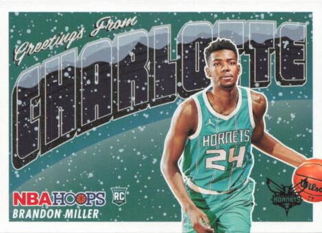 2023 Panini Hoops Basketball Winter Brandon Miller #272 PSA 9
