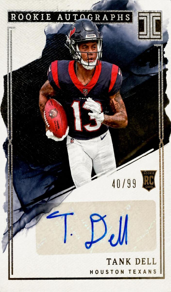 2023 Panini Impeccable Football Tank Dell #RA-TD