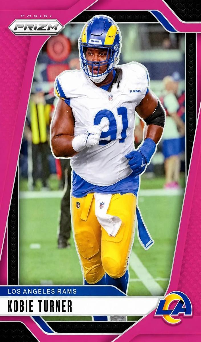 2024 Panini Prizm Football Pink Kobie Turner #171