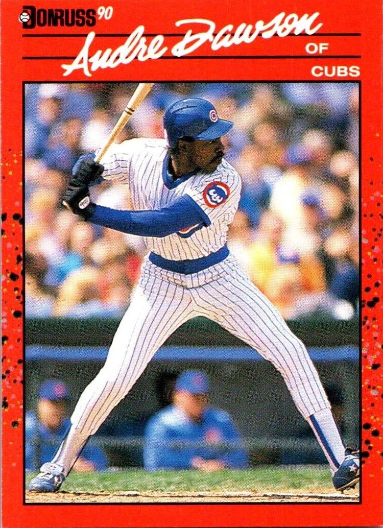1990 Donruss Baseball Andre Dawson #223 PSA 9