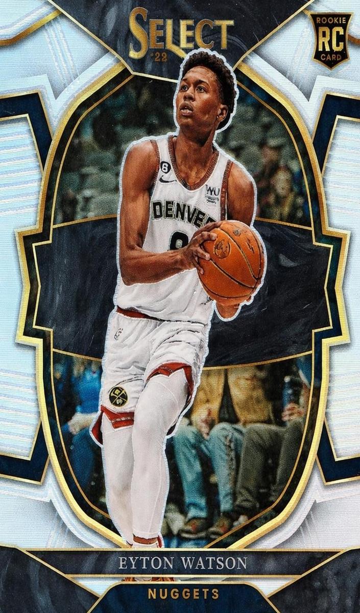 2022 Panini Select Basketball Silver Peyton Watson #74