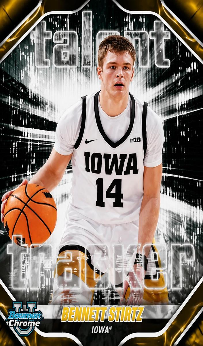 2025 Bowman Basketball Bennett Stirtz #TT-14