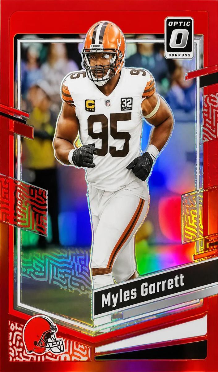 2023 Donruss Optic Football Red Myles Garrett #199