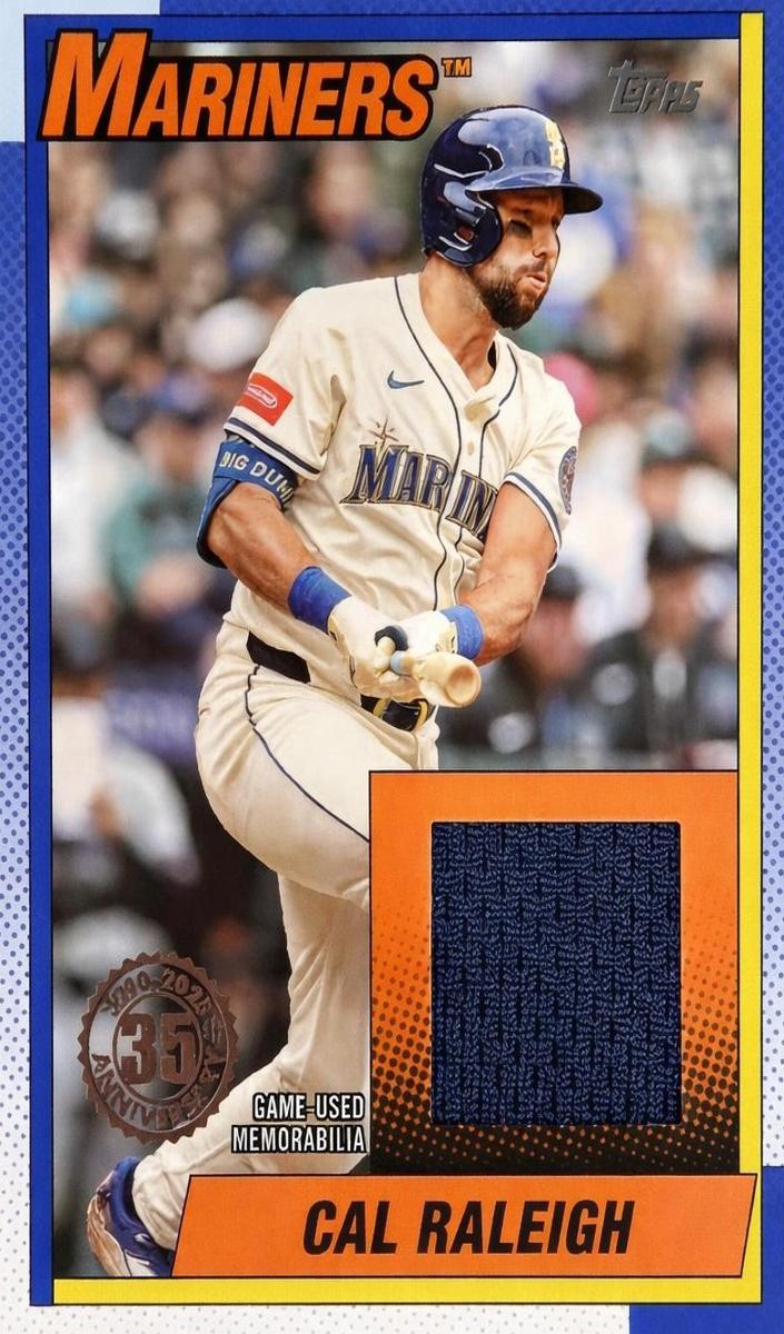 2025 Topps Update Baseball Cal Raleigh #90RU-CR