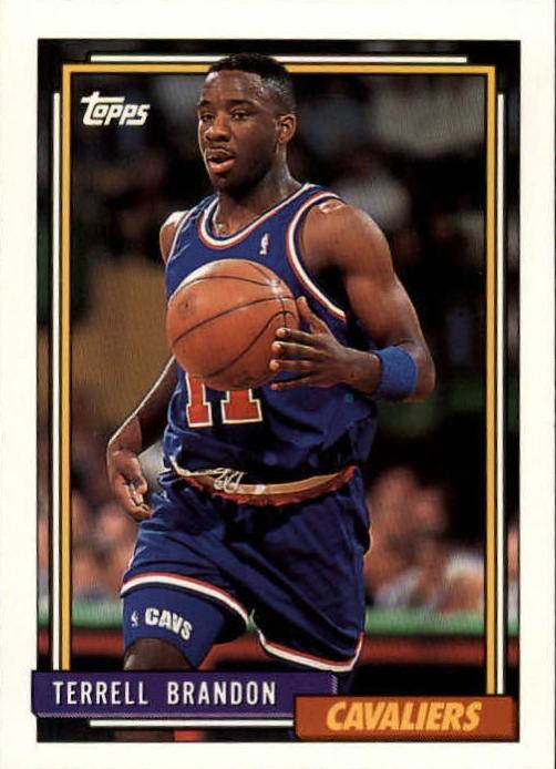 1992 Topps Basketball Terrell Brandon #69 PSA 9