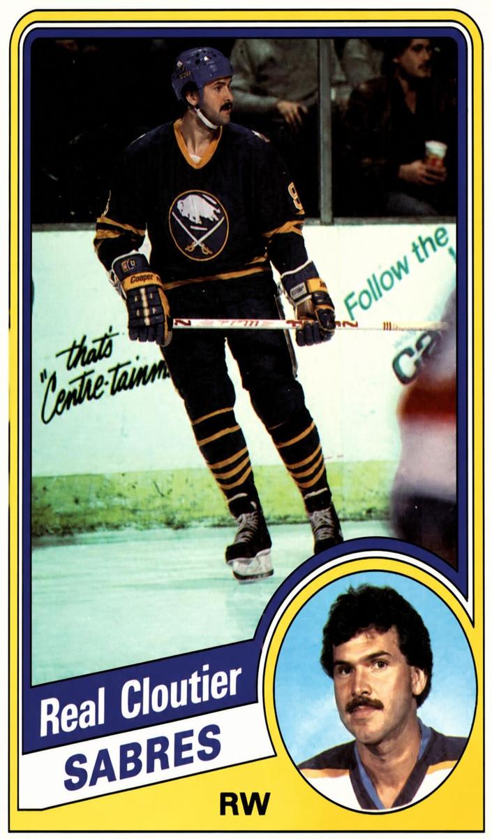1984 O-Pee-Chee Hockey Real Cloutier #19