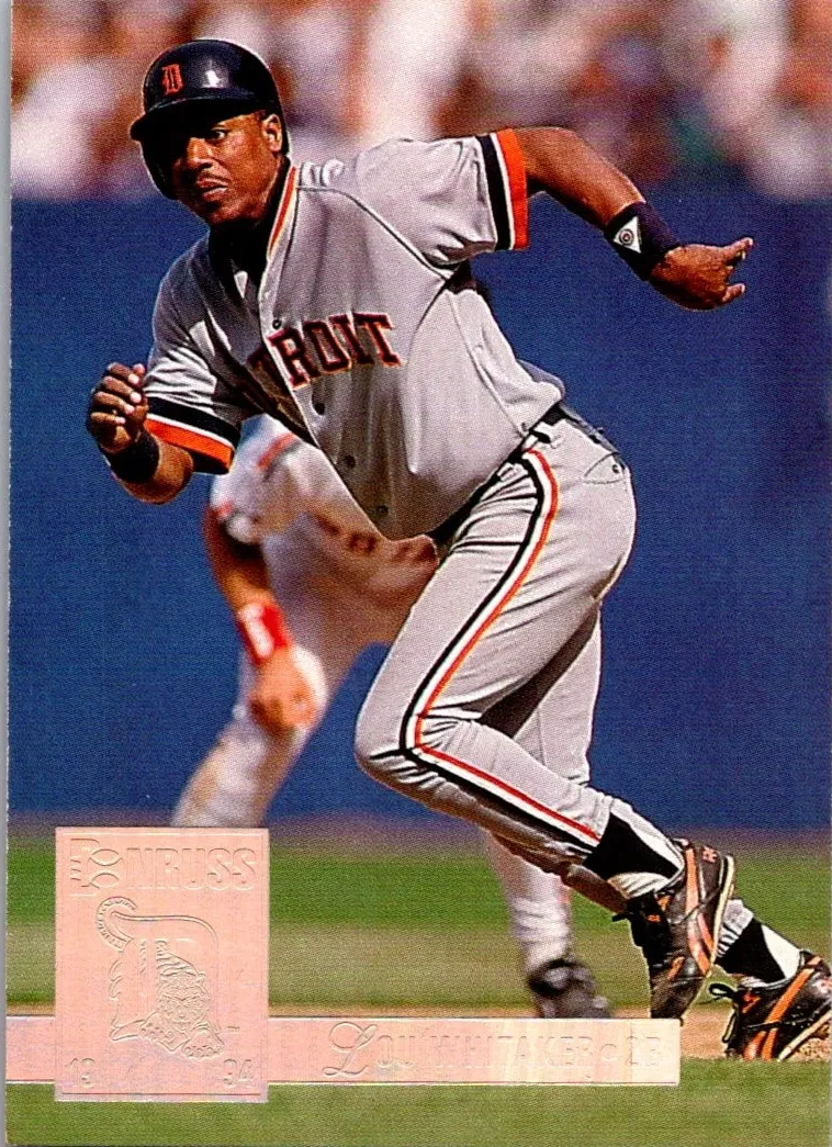 1994 Donruss Baseball Lou Whitaker #360