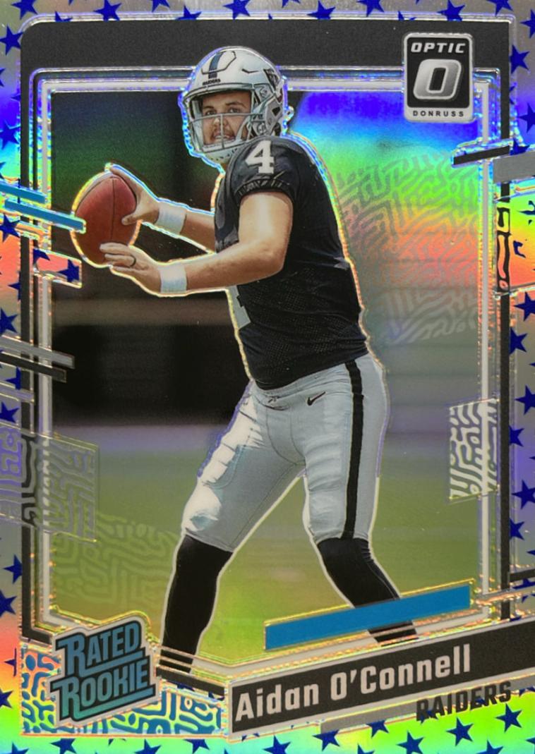 2023 Donruss Optic Football Stars Aidan O'Connell #258