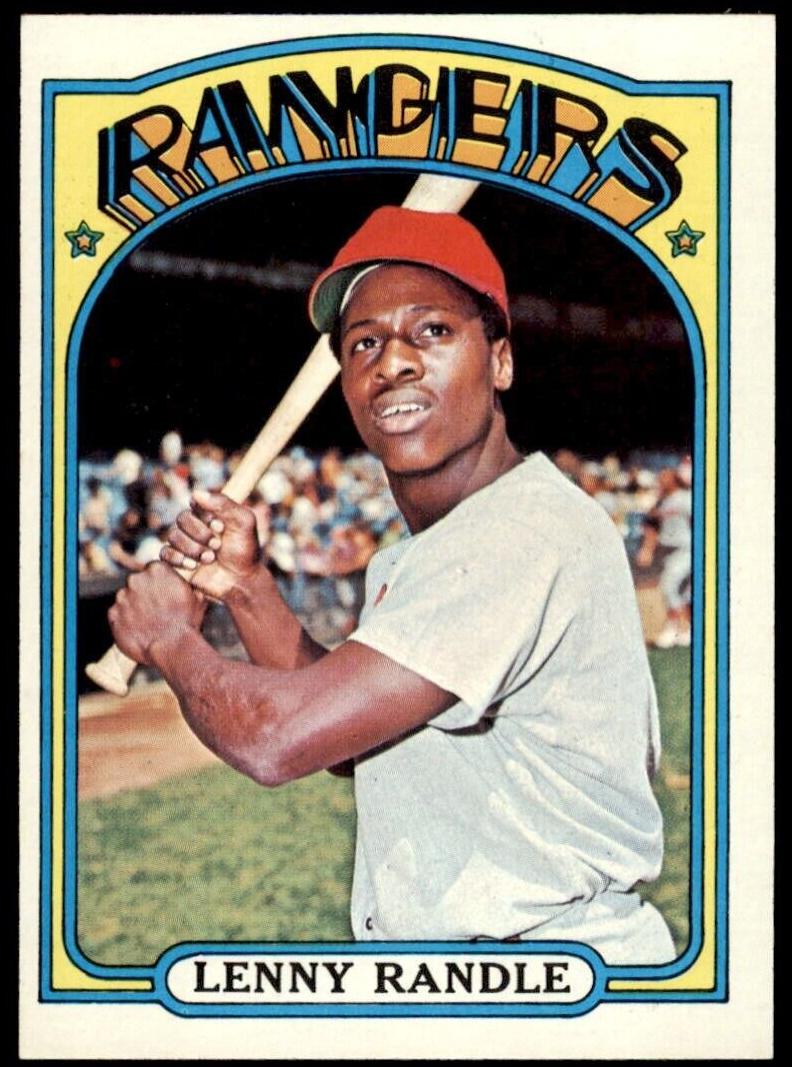 1972 Topps Baseball Lenny Randle #737