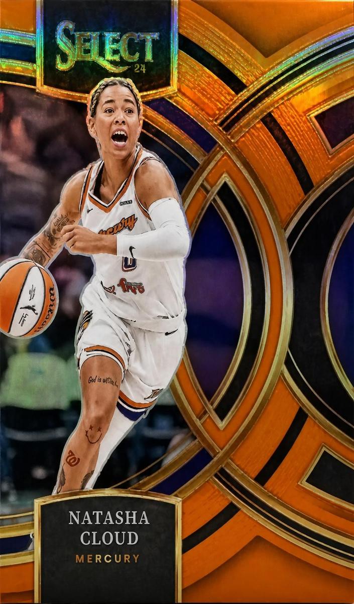 2024 Panini Select WNBA Basketball Orange Natasha Cloud #115